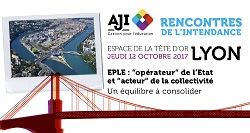 Rencontres de l'intendance 2017 par AJI à Lyon le 12 octobre
